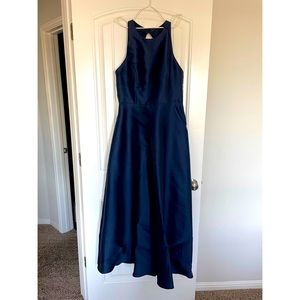 Navy bridesmaid dress